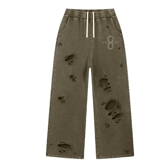 Pleated Tracksuit Bottom